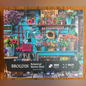 BBOLDIN Botanical Haven Shed Jigsaw Puzzle